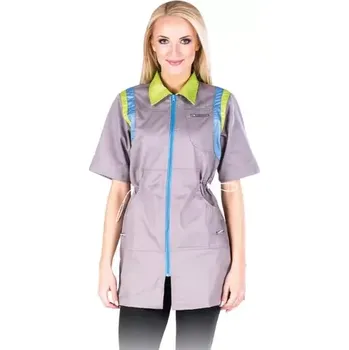 Gastro oděv Leber&Hollman COVISER SJNJZ plášť šedý S-2XL