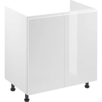 Kuchyňská skříňka GALA D80Z dřezová dvoudveřová dolní skříňka kuchyň Aspen Barva dvířek: Bílá lesk