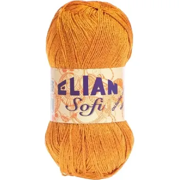 Příze Pletací příze Elian Sofi 4876 - žlutá