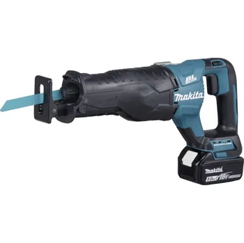 Makita DJR187RT akumulátorová šavlová pila, akumulátor, vč. nabíječky, kufřík, 18 V, 5 Ah, DJR187RT