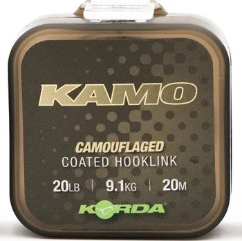 Korda šňůra Kamo Coated Hooklink 20m 80lb
