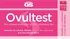 Diagnostický test Green Swan Pharmaceuticals Ovultest rychlý ovulační test 6 ks