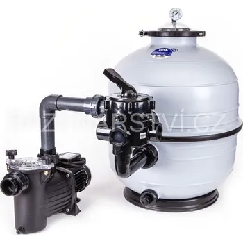 Bazénová filtrace Vágner Pool Filtrační zařízení - KIT MIDI 400, 6 m3/h, 230 V, čerpadlo Preva
