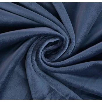 Majjam Minky hladké - Tmavě modrá