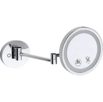 Kosmetické zrcátko s LED osvětlením, prům. 200 mm 112101149