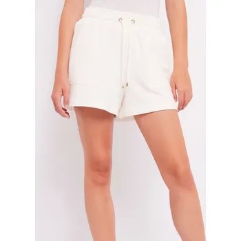 Dámské kraťasy Gaudi Logo White kraťasy M Bílá