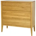 KD337 dřevěná komoda z dubu Drewmax (Kvalitní nábytek z dubového masivu)