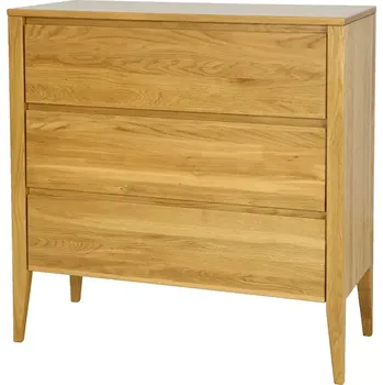 Ložnice KD337 dřevěná komoda z dubu Drewmax (Kvalitní nábytek z dubového masivu)