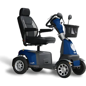 Elektrický invalidní skútr Excel Galaxy Plus 90 Ah tmavě modrá