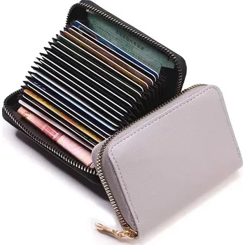 Peněženka Dámská peněženka | organizér na doklady - Tmavě šedá