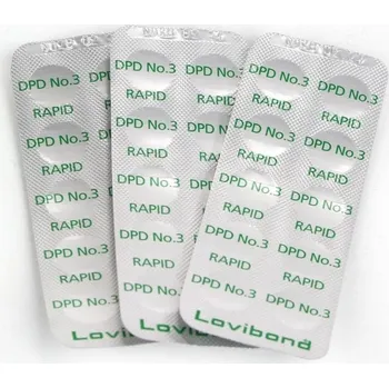 Bazénová chemie Astralpool Náhradní tablety do testeru na měření celkového chloru DPD 3