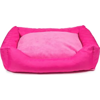 Pelíšek pro psa Iridog Pelech pro psa ZIPPY 2v1 no.1 růžový v20 x d55 x š40 cm