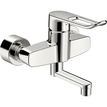 Vodovodní baterie Hansaclinica - nástěnná umyvadlová baterie, vyložení 177 mm 01526286