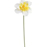 Umělý plnokvětý narcis 43 cm