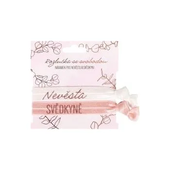 Party dekorace Náramky Nevěsta - Svědkyně - Rozlučka se svobodou - 2 ks
