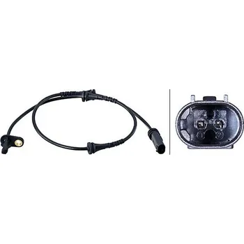 Přislušenství brzdového systému Snímač, počet otáček kol HELLA 6PU 358 216-081