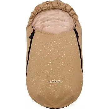 Fusak Pinkie Lehký fusak s podélnými otvory Shine Gold - Camel