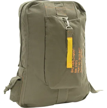 turistický batoh Batoh VINTAGE FLIGHT BAG 25 l olivový