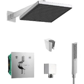 Sprchový set SANITINO - Sprchový set s baterií a tělesem pod omítku hansgrohe, příslušenství kielle, chrom SANI21HHK001