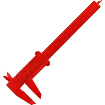 Posuvné měřítko Posuvné měřítko | plastová šuplera - Červené