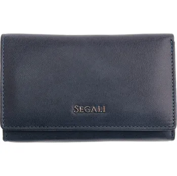 Peněženka Dámská kožená peněženka Segali SG 7074 tmavě modrá Indigo