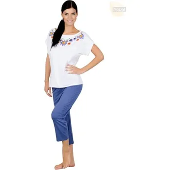 Dámské pyžamo Dámské pyžamo 60/2-47 FABIO bílá M