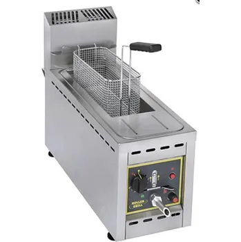 fritéza ROLLER GRILL International FRITÉZA PLYNOVÁ VÝKONNÁ STOLNÍ RFG 8 - objem 8 l