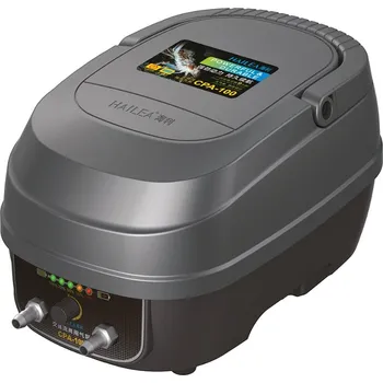 Kompresor do akvária Vzduchovací kompresor s akumulátorem a regulací průtoku vzduchu - Hailea CPA -100