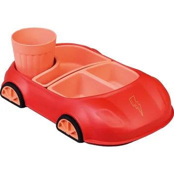 Sada nádobí Sada dětského nádobí červené auto - Chic-Mic-Mic