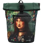 Originální dámský batoh tmavě zelený - New Rebels Floowr Two zelená