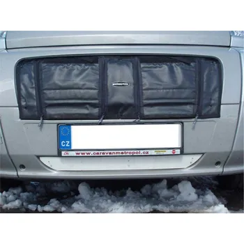 Plachta na motorové vozidlo Konig Dečka na mřížku chladiče Fiat Ducato 2006 - 2014 Varianta: A - Dečka Ducato 06-14 bez úchytů