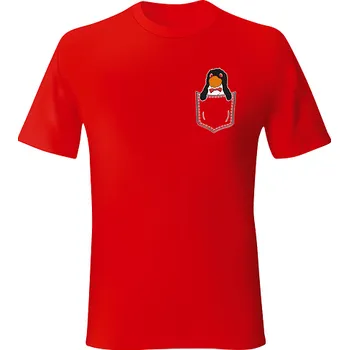 Pánské tričko imago Tričko Červený trpaslík - Pan Filuta (červené), velikost XXL