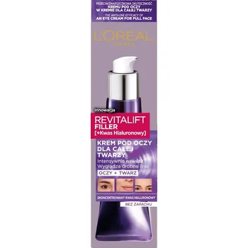 L'Oréal Paris Revitalift Filler Oční krém na celou tvář 30ml