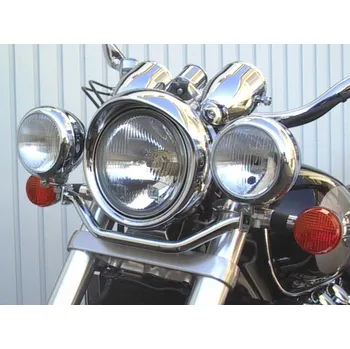 Osvětlení pro motocykl Rampa na přídavná světla Fehling Honda F6C 96-01 chrom