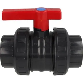 Astralpool PVC kulový dvoucestný ventil, lepení 63 mm, DN 50