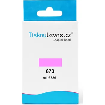 Zásobník TisknuLevne.cz č.673 T6736 (Světle purpurový)