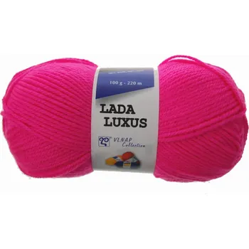 Příze Lada Luxus 50014 - Růžová neon