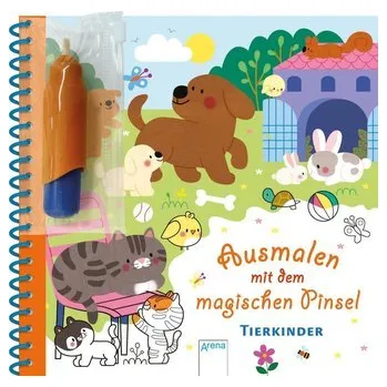 První čtění Ausmalen mit dem magischen Pinsel. Tierkinder - Sejung, Kim