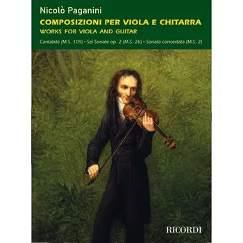 Paganini: Works for Viola and Guitar / Skladby pro violu a kytaru