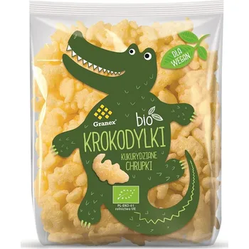 Krokodýlí kukuřičné křupky BIO 80 g
