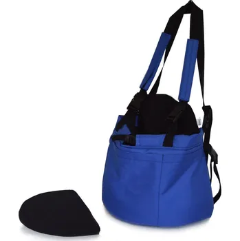 Psí batoh Iridog Batoh na psa 2v1 SKIPPIE no.1 modrý s černou v22 x d26 x š17 cm