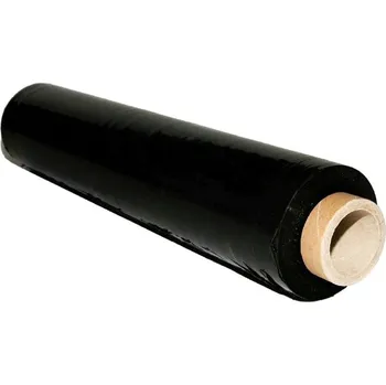 Obalový materiál Fólie fixační Manuli, 23 mikronů, 50 cm, 2 kg, dutinka 630 g, černá, Manuli
