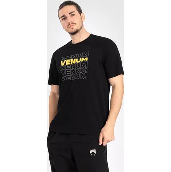 Pánské tričko Pánské tričko Venum Vertigo - Black/Yellow Velikost: L
