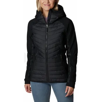 Columbia Sportswear Powder Lite Hybrid Hooded Jacket W 2007761010 černá S Columbia Sportswear Powder Lite Hybrid Hooded Jacket W 2007761010 černá S