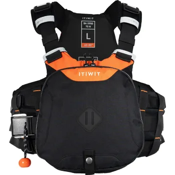 Pánská vesta DECATHLON Plovací expediční vesta na kanoe/kajak/paddleboard BA X900 70 N 60–80kg