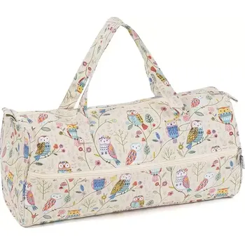 Organizér galanterie Taška na pletení a háčkování - Sovy (Knitting Bag Twit Twoo)