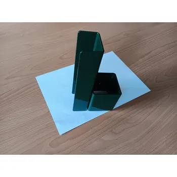 Příslušenství pro plot Držák podhrabových desek 3D - jednostranný 60x60 zelený - Vysoká Kvalita Za Skvělou Cenu