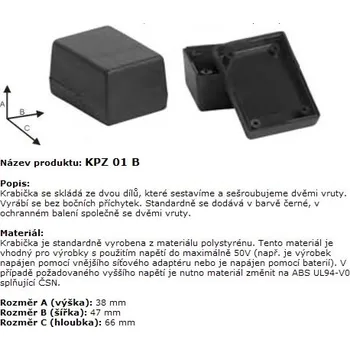 Dárková krabička Krabička KPZ 1 B