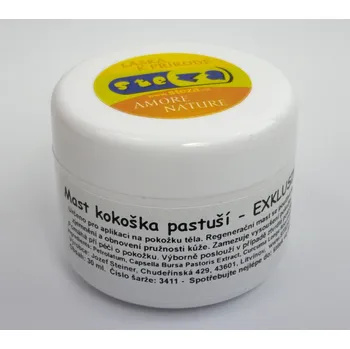 Tinktur - Mast kokoška pastuší - EXKLUSIV 10x 30 ml (Kvalitní mastička k kokošky pastuší)