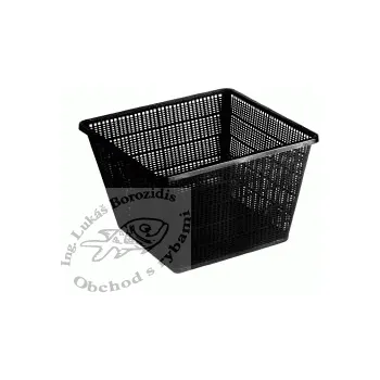 Koš na bahenní rostliny / hranatý, 35 x 35 cm